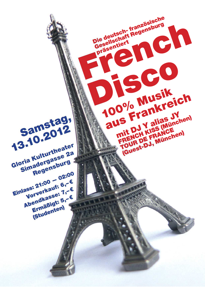 French Disco Deutsch französische Gesellschaft Regensburg